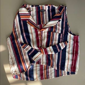 Stripped crop top